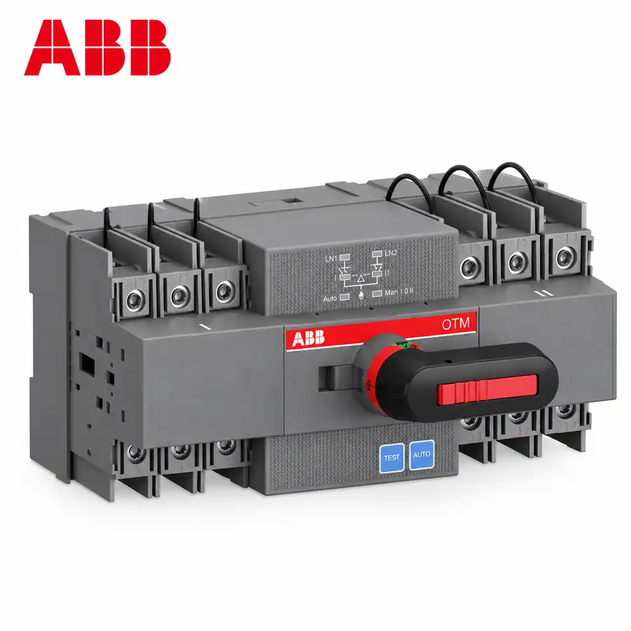 ავტომატური გადართვის ბლოკი 63 ამპ, 3 პ, ჩაშენებული კონტროლერით 1SCA151423R1001