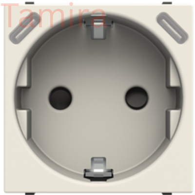 N2288.3 BL Socket outlet w 2xC type USB 2CLA228830N1101
